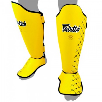 Fairtex SP5 Защита Голени "Competition" Тайский Бокс Желтый